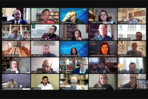 Participants at the CoC seventh virtual conference. 