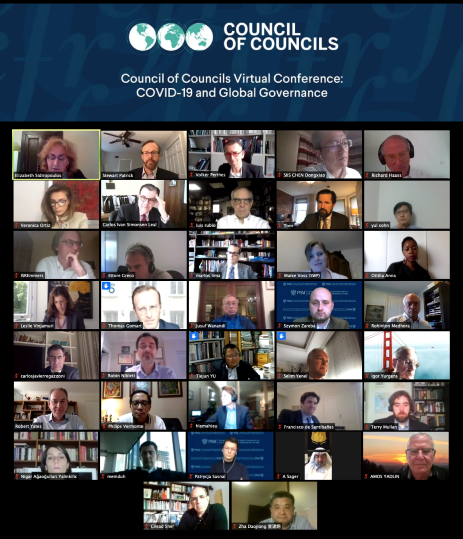 Participants at the CoC virtual conference. Participants at the CoC virtual conference.